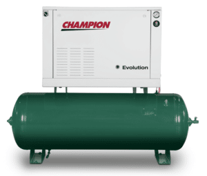 Quiet Enclosed Oil Injected Reciprocating (Piston) Air Compressor ...